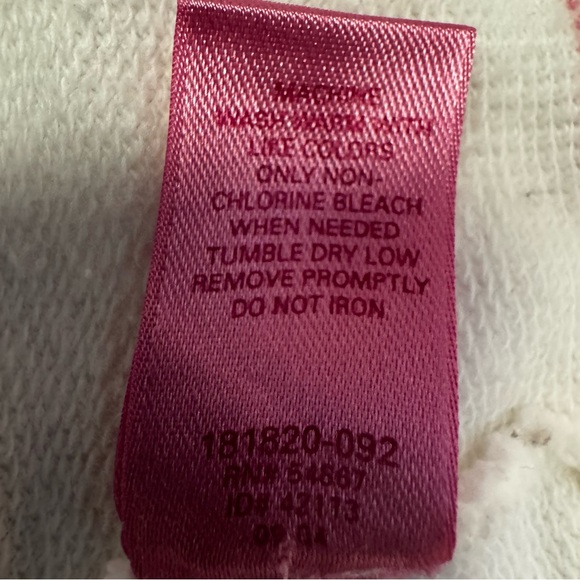 Victoria’s Secret Pink Capri Cropped Sweatpants Size XS Vintage 2006 NEW - Picture 7 of 14